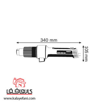 سشوار صنعتی بوش مدل GHG 600 CE