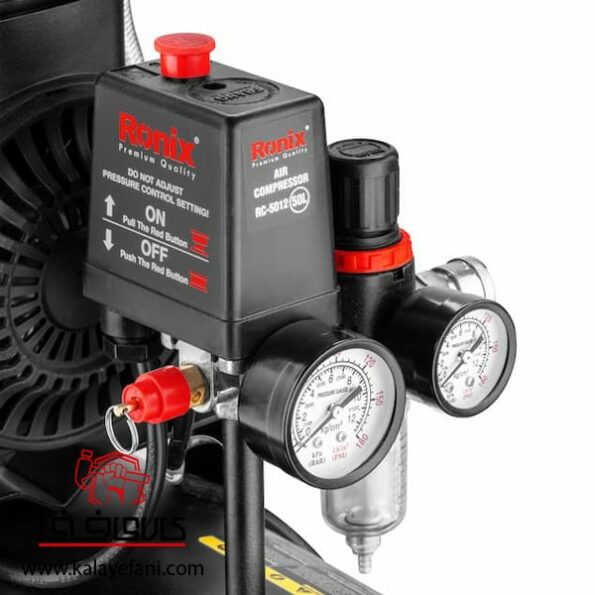 کمپرسور باد رونیکس سایلنت 50 لیتری مدل RC-5012