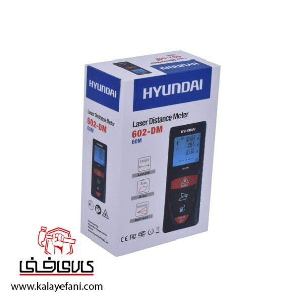 متر لیزری هیوندای 60 متری مدل 602DM
