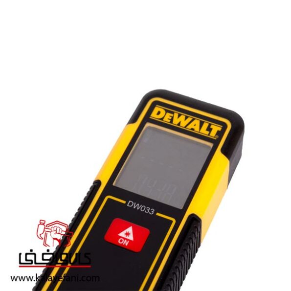 متر لیزری دیوالت 30 متری مدل DW033-XJ