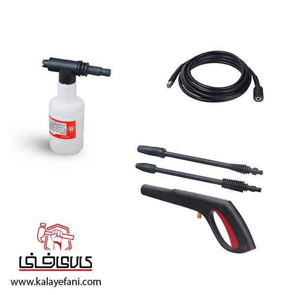 کارواش خانگی رونیکس 100 بار ذغالی مدل RP-U100