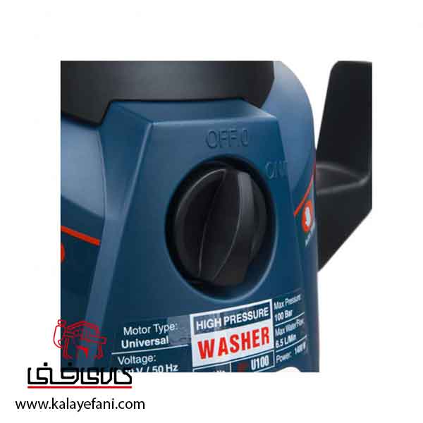 کارواش خانگی رونیکس 100 بار ذغالی مدل RP-U100