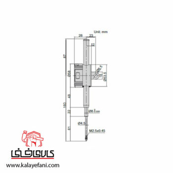 ساعت اندیکاتور دیجیتال اینسایز 50.8 میلی‌متر مدل 50-2104