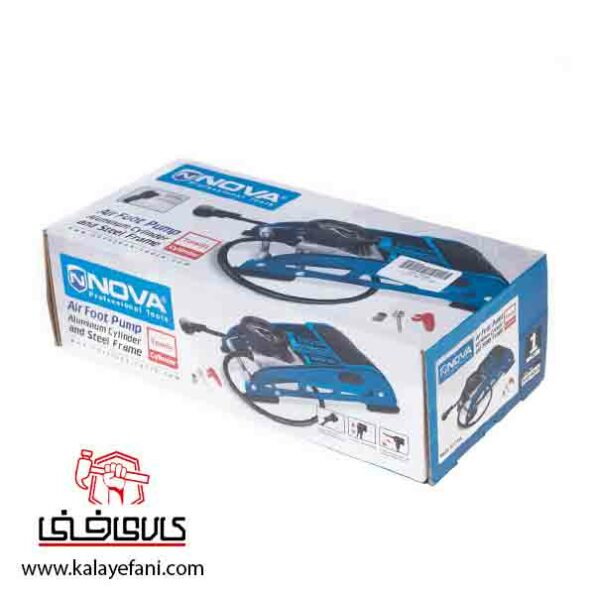 تلبمه باد پایی دو پمپ نووا NTP-9015