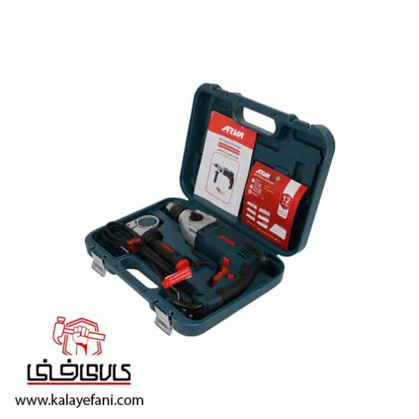 دریل گیربکسی چکشی آروا مدل 5306