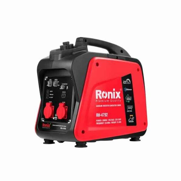 موتور برق بنزینی سایلنت رونیکس مدل RH-4792 با توان 2000 وات