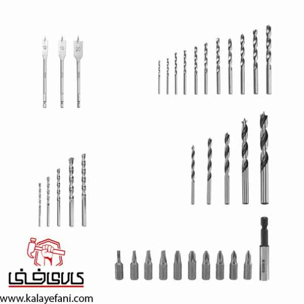 کیت دریل چکشی رونیکس مدل RS-0006