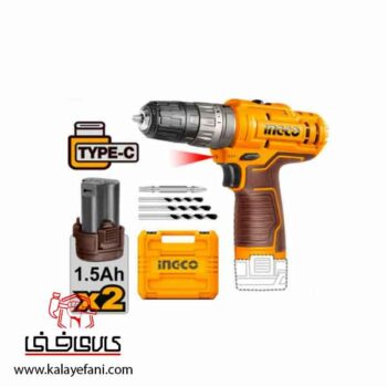 دریل پیچ گوشتی شارژی اینکو مدل CIDLI12202 چکشی