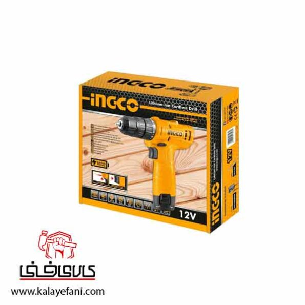 دریل پیچ گوشتی شارژی اینکو مدل CDLI12415 ۱۲ ولت