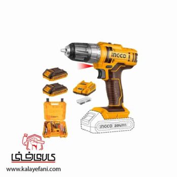 دریل پیچ گوشتی شارژی اینکو مدل CDLI200528 باتری 20 ولت