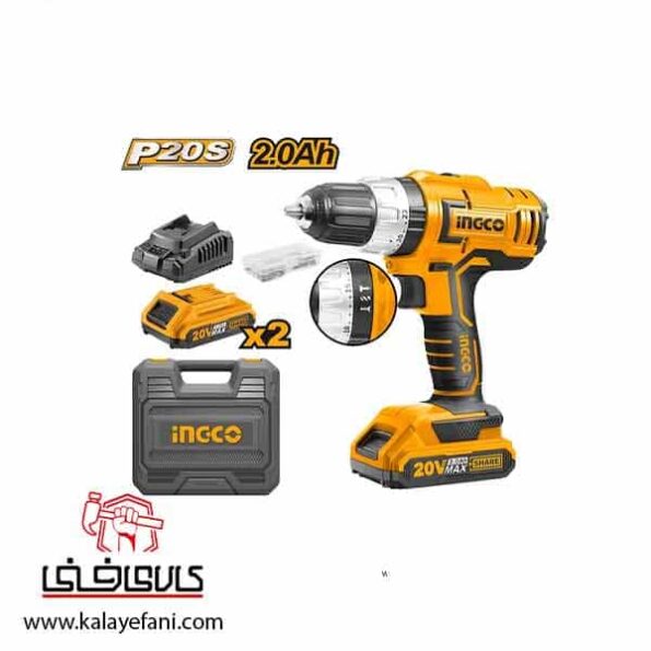 دریل شارژی اینکو مدل CIDLI20031 چکشی