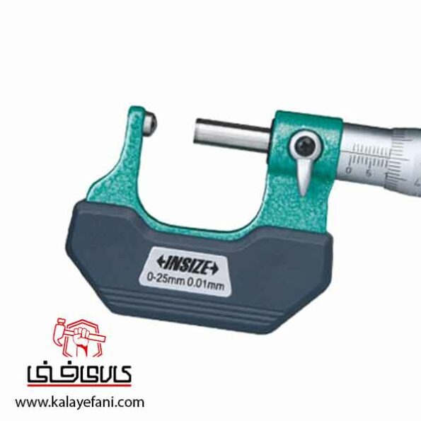 میکرومتر یک سر گرد اینسایز 25-3260 با دقت اندازه گیری 0.01 میلیمتر