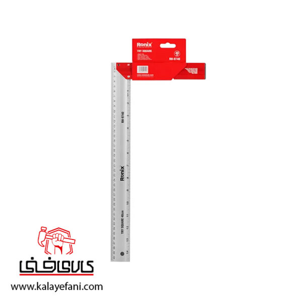 گونیا رونیکس مدل RH-9740 تراز دار 40 سانتی متر