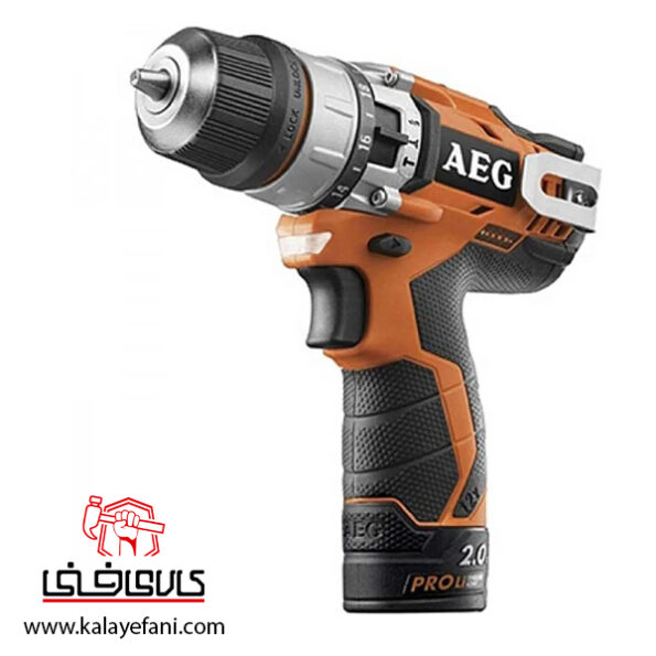 دریل شارژی آاگ (AEG) لیتیوم 12 ولت مدل BSB12C2LI-202B