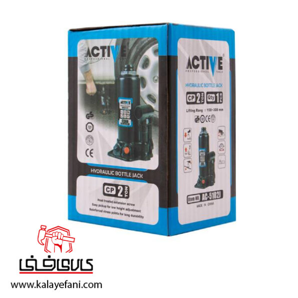 جک روغنی هیدرولیک اکتیو 2 تن مدل AC-5102J